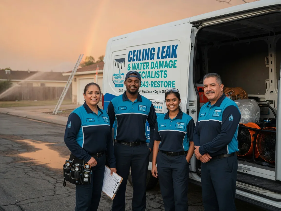 Ceiling Leak Cleanup company in Cleveland, NC